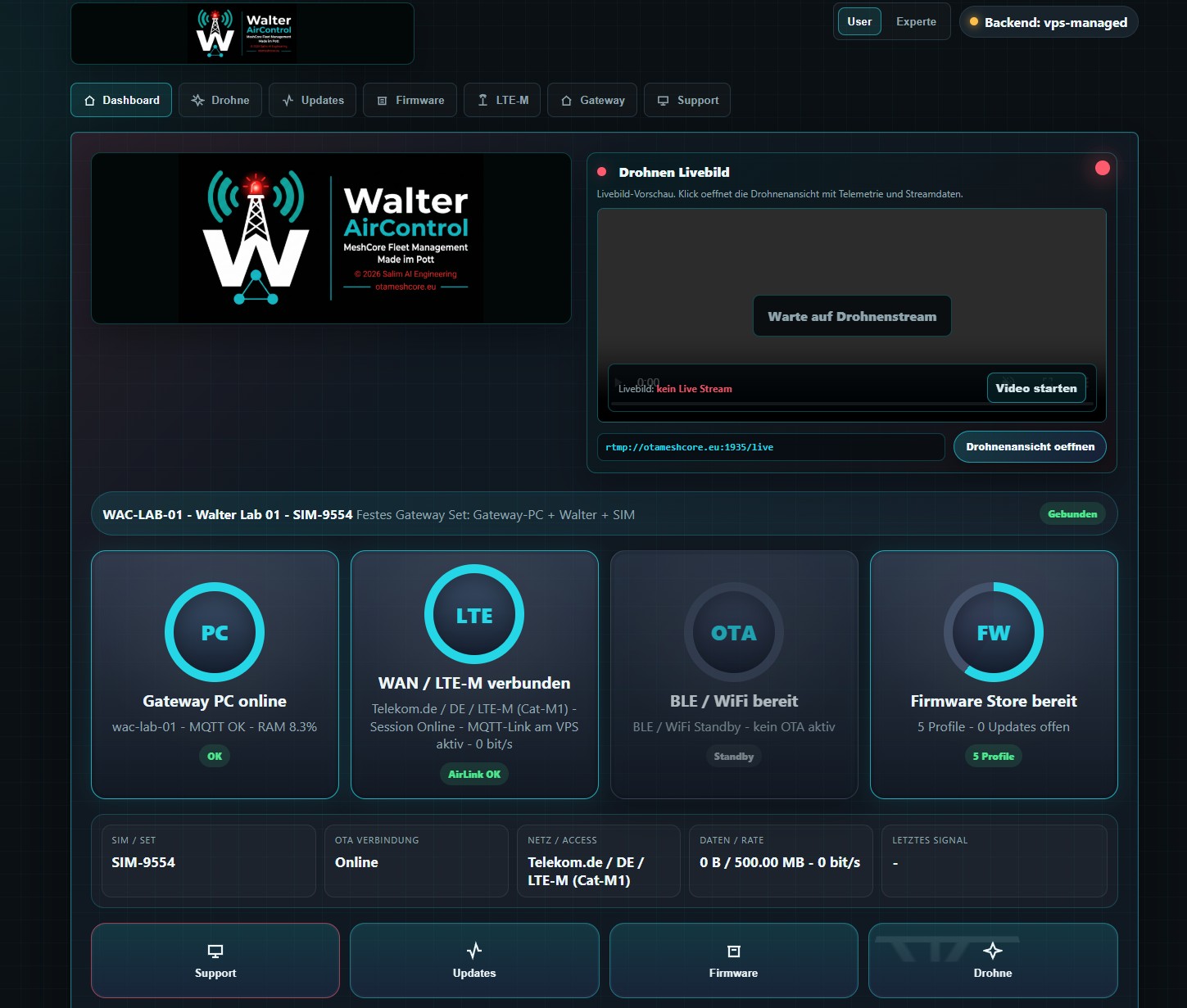 Walter AirControl Drohnenmonitor